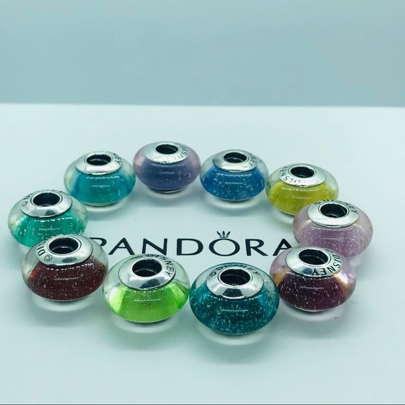 PANDORA Disney Princess Murano Complete Set, NEW! - Picture 8 of 8